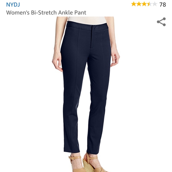 NYDJ Ankle Length Slacks - Picture 2 of 3